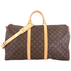 Louis Vuitton Keepall Bandouliere Bag Monogram Canvas 50