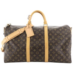 Louis Vuitton Keepall Bandouliere Bag Monogram Canvas 50