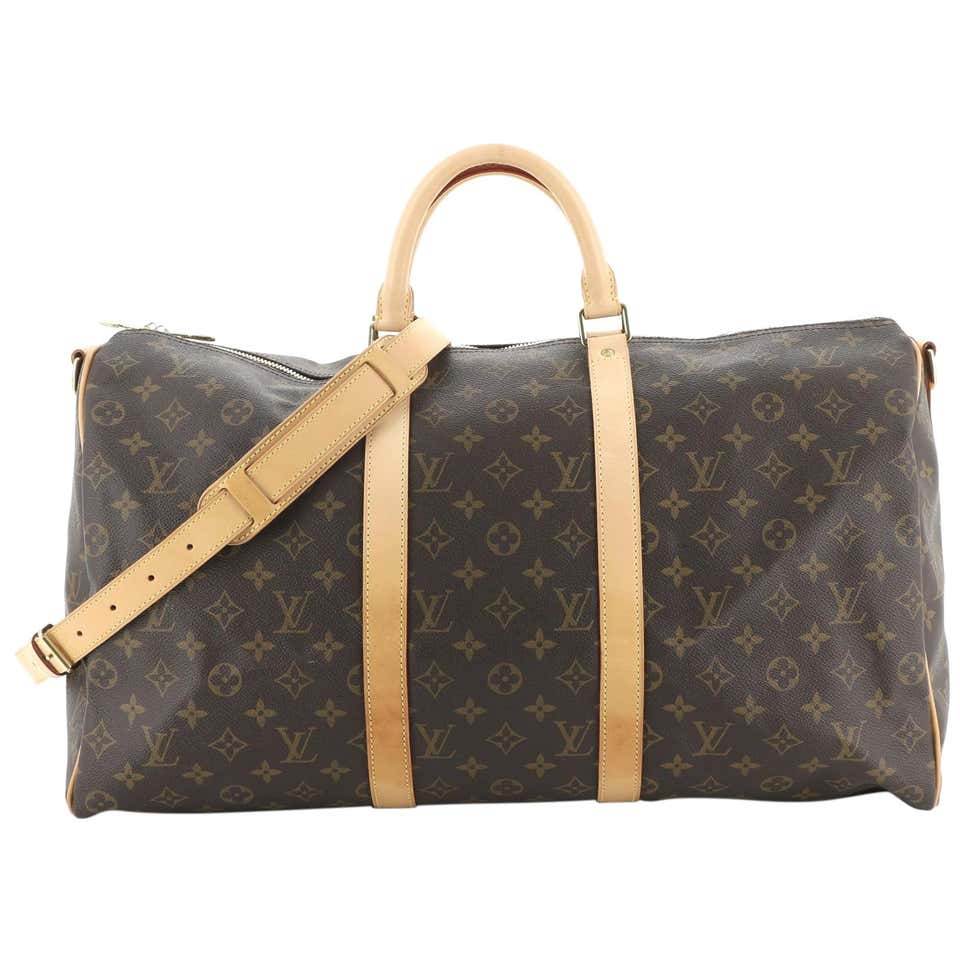Louis Vuitton Keepall Bandouliere 50 - 12 For Sale on 1stDibs