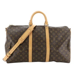 Louis Vuitton Keepall Bandouliere Bag Monogram Canvas 50