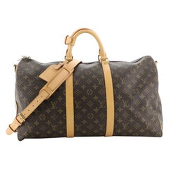 Louis Vuitton Keepall Bandouliere Bag Monogram Canvas 50