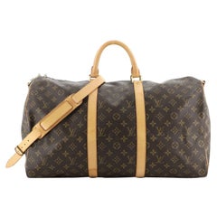 Louis Vuitton Keepall Bandouliere Bag Monogram Canvas 50