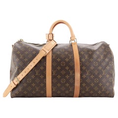 Louis Vuitton Keepall Bandouliere Bag Monogram Canvas 50