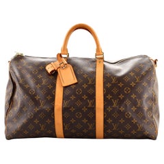 Louis Vuitton Keepall Bandouliere Bag Monogram Canvas 50