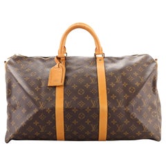 Louis Vuitton Keepall Bandouliere Bag Monogram Canvas 50