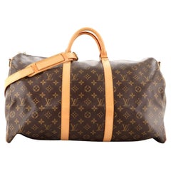 Louis Vuitton Keepall Bandouliere Bag Monogram Canvas 50