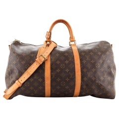 Louis Vuitton Keepall Bandouliere Bag Monogram Canvas 50
