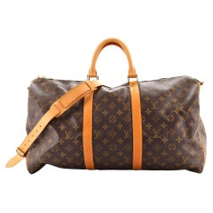 Louis Vuitton Keepall Bandouliere Bag Monogram Canvas 50