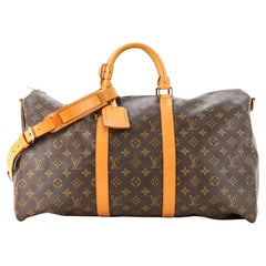 Louis Vuitton Keepall Bandouliere Bag Monogram Canvas 50