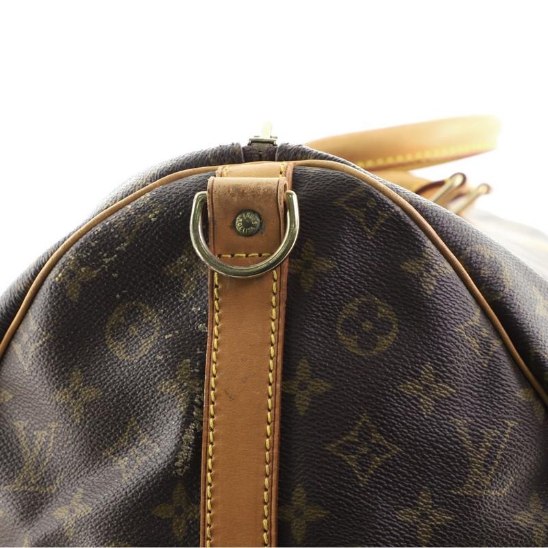 Louis Vuitton Keepall Bandouliere Bag Monogram Canvas 55 6
