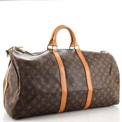 Louis Vuitton Keepall Bandouliere Bag Monogram Canvas 55