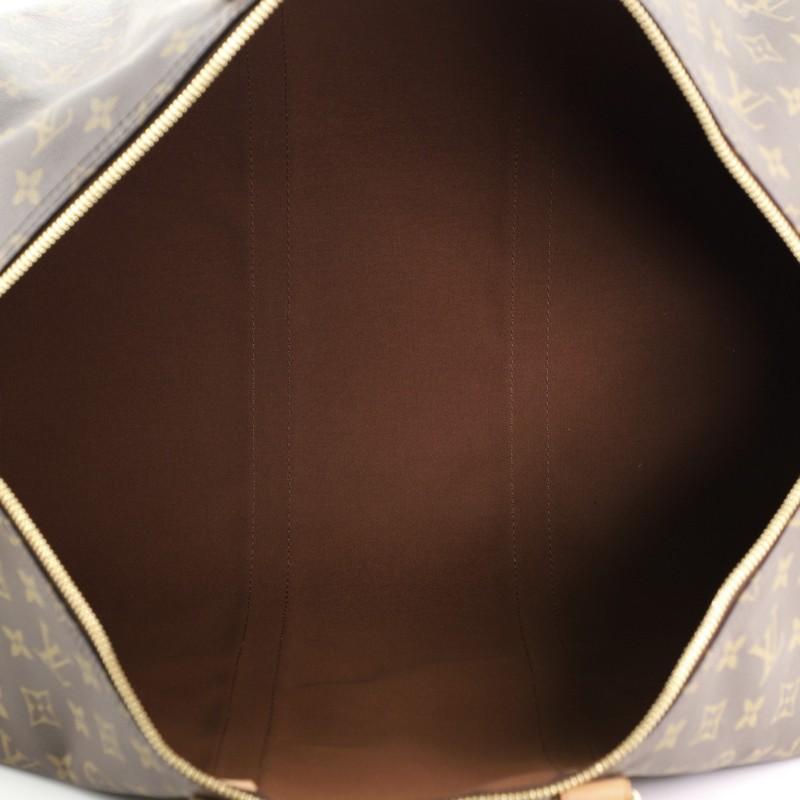 Women's or Men's Louis Vuitton Keepall Bandouliere Bag Monogram Canvas 55