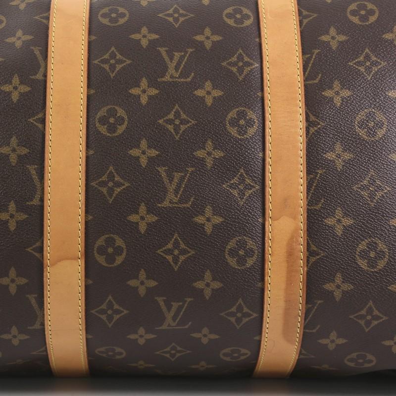 Louis Vuitton Keepall Bandouliere Bag Monogram Canvas 55 2