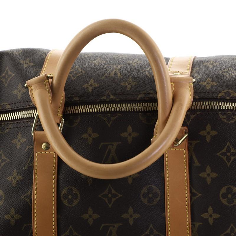 Louis Vuitton Keepall Bandouliere Bag Monogram Canvas 55 2