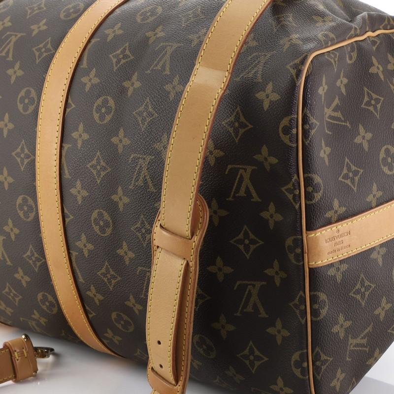 Louis Vuitton Keepall Bandouliere Bag Monogram Canvas 55 3