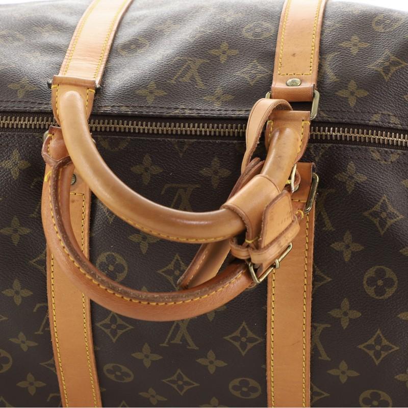 Louis Vuitton Keepall Bandouliere Bag Monogram Canvas 55 3