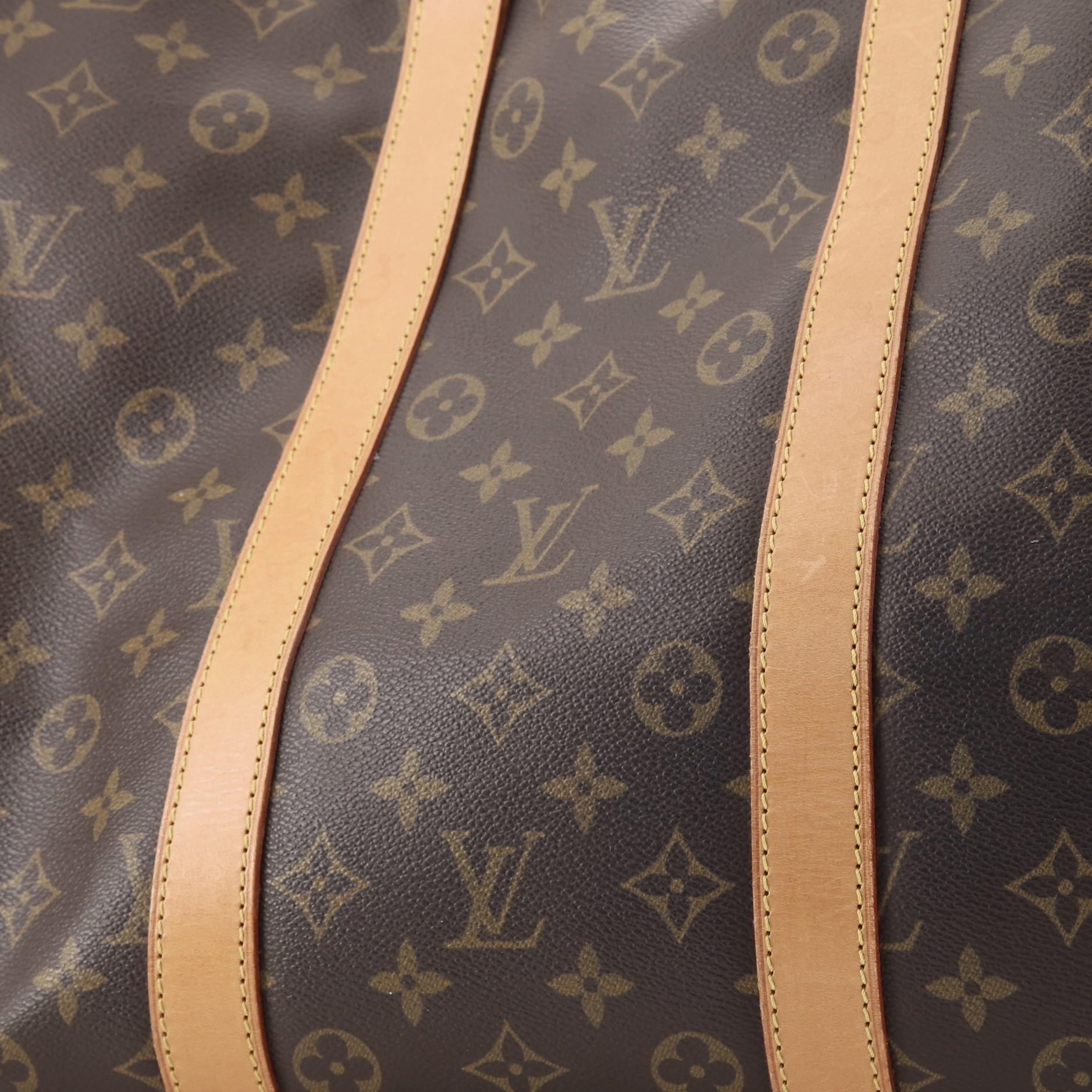 Louis Vuitton Keepall Bandouliere Tasche Monogramm Segeltuch 55 3
