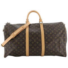 Louis Vuitton Keepall Bandouliere Bag Monogram Canvas 55
