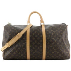 Louis Vuitton Keepall Bandouliere Bag Monogram Canvas 55