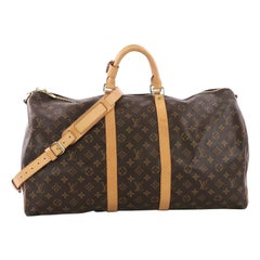 Louis Vuitton Keepall Bandouliere Bag Monogram Canvas 55