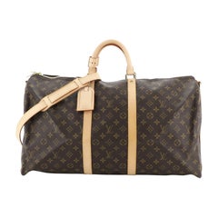 Louis Vuitton Keepall Bandouliere Bag Monogram Canvas 55