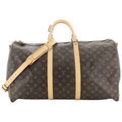 Louis Vuitton Keepall Bandouliere Bag Monogram Canvas 55