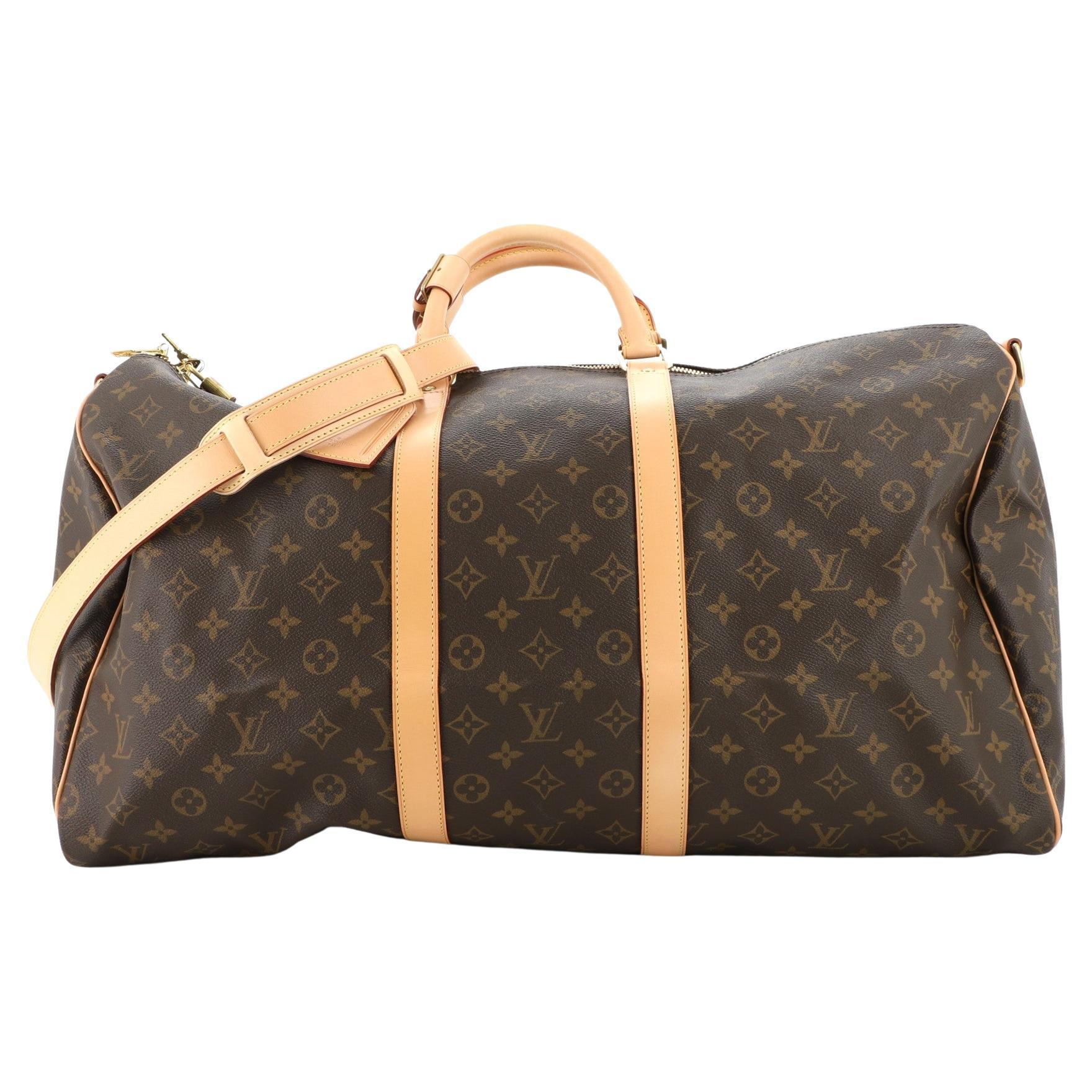 louis vuitton keepall 55 bandouliere