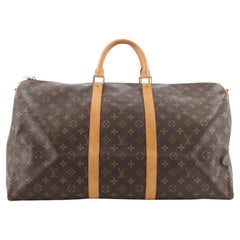 Louis Vuitton Keepall Bandouliere Bag Monogram Canvas 55