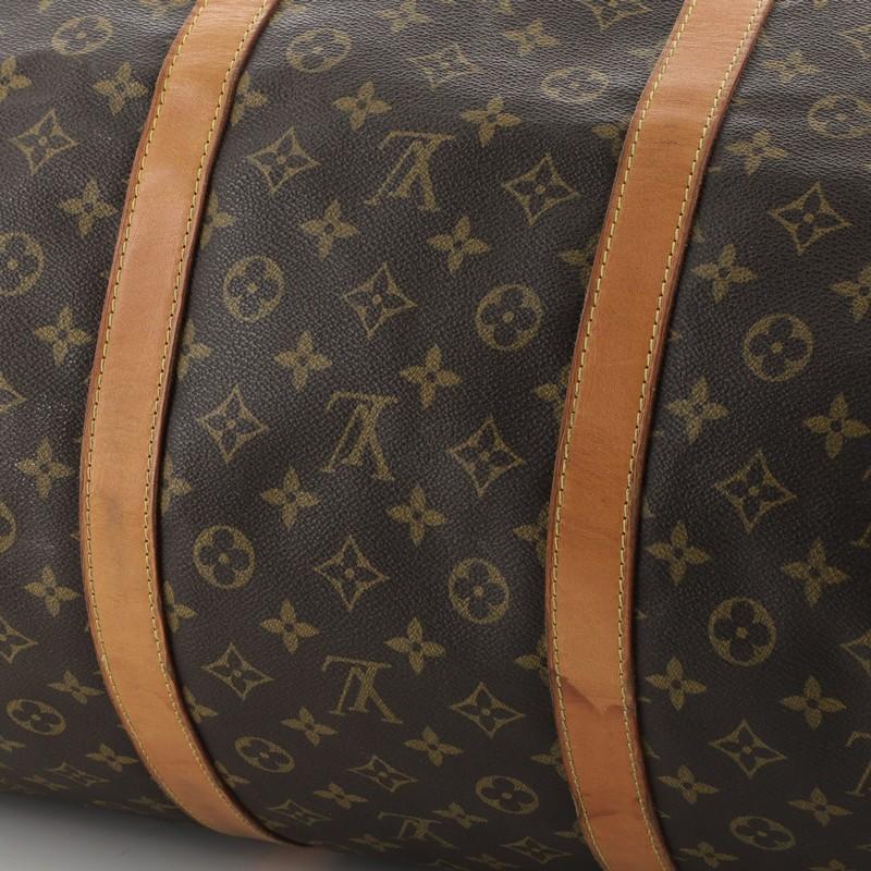 Louis Vuitton Keepall Bandouliere Bag Monogram Canvas 60 5