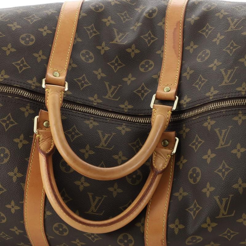 Louis Vuitton Keepall Bandouliere Bag Monogram Canvas 60 2