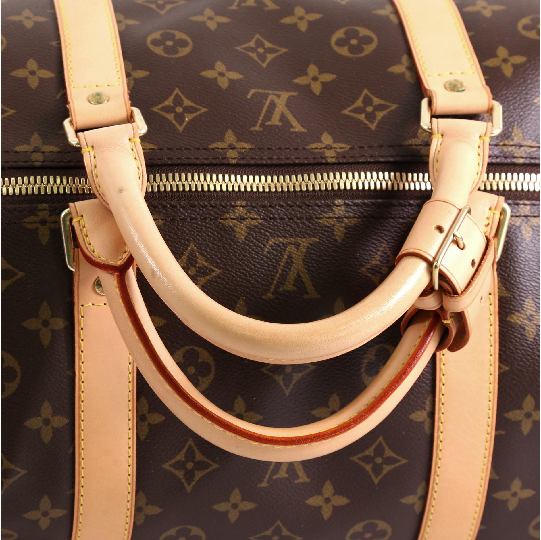 Louis Vuitton Keepall Bandouliere Bag Monogram Canvas 60 3