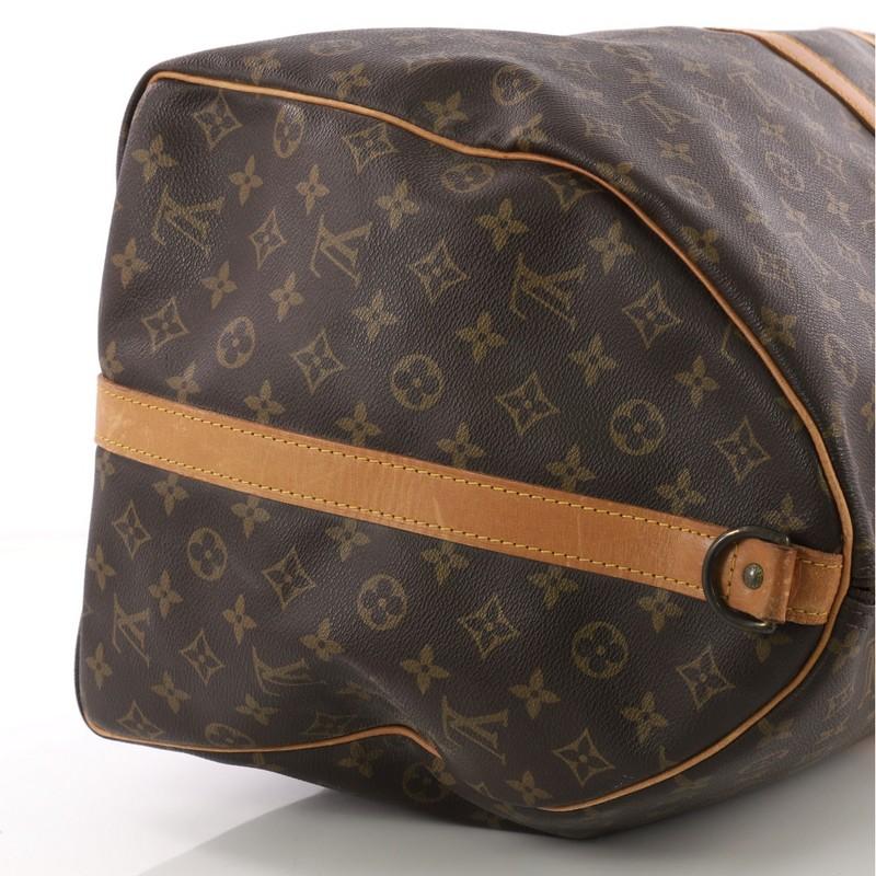  Louis Vuitton Keepall Bandouliere Bag Monogram Canvas 60 3