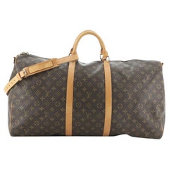 Louis Vuitton Keepall Bandouliere Bag Monogram Canvas 60