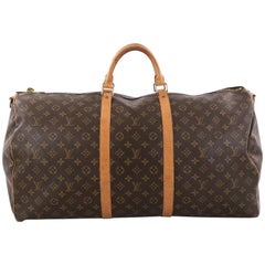 Louis Vuitton Keepall Bandouliere Bag Monogram Canvas 60
