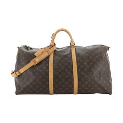Louis Vuitton Keepall Bandouliere Bag Monogram Canvas 60 