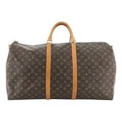 Louis Vuitton Keepall Bandouliere Bag Monogram Canvas 60