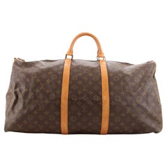 Louis Vuitton Keepall Bandouliere Tasche Monogramm Segeltuch 60