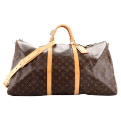 Louis Vuitton Keepall Bandouliere Bag Monogram Canvas 60