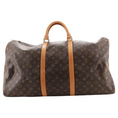 Louis Vuitton Keepall Bandouliere Bag Monogram Canvas 60