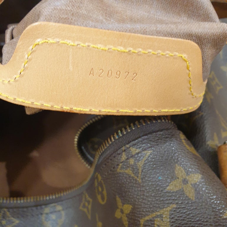 Louis Vuitton Keepall Bandouliere Bag Monogram Canvas with LV Friend Plush  Monkey XS Brown 8774126