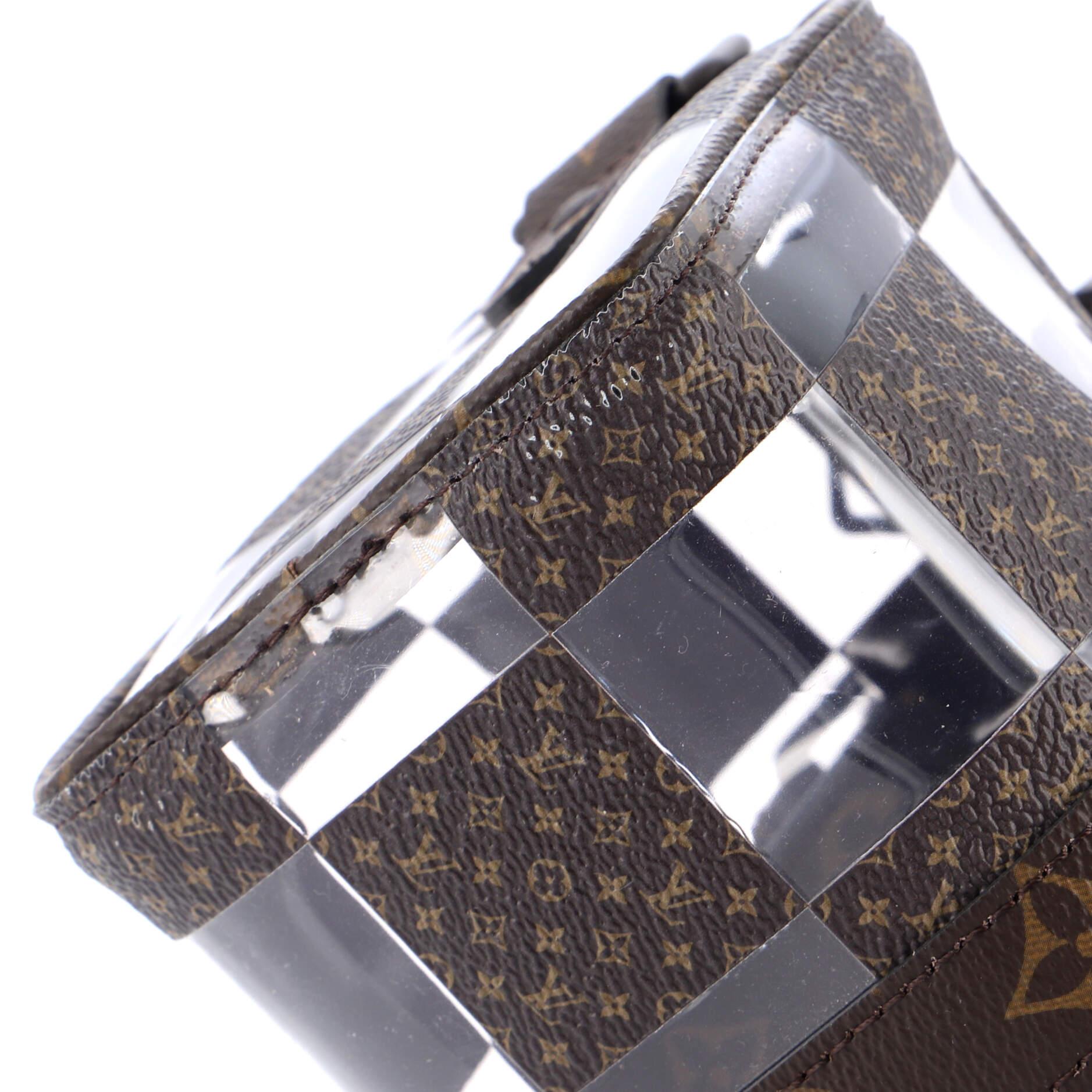 Louis Vuitton Keepall Bandouliere Bag Monogram Chess Coated Canvas and PVC 25 2