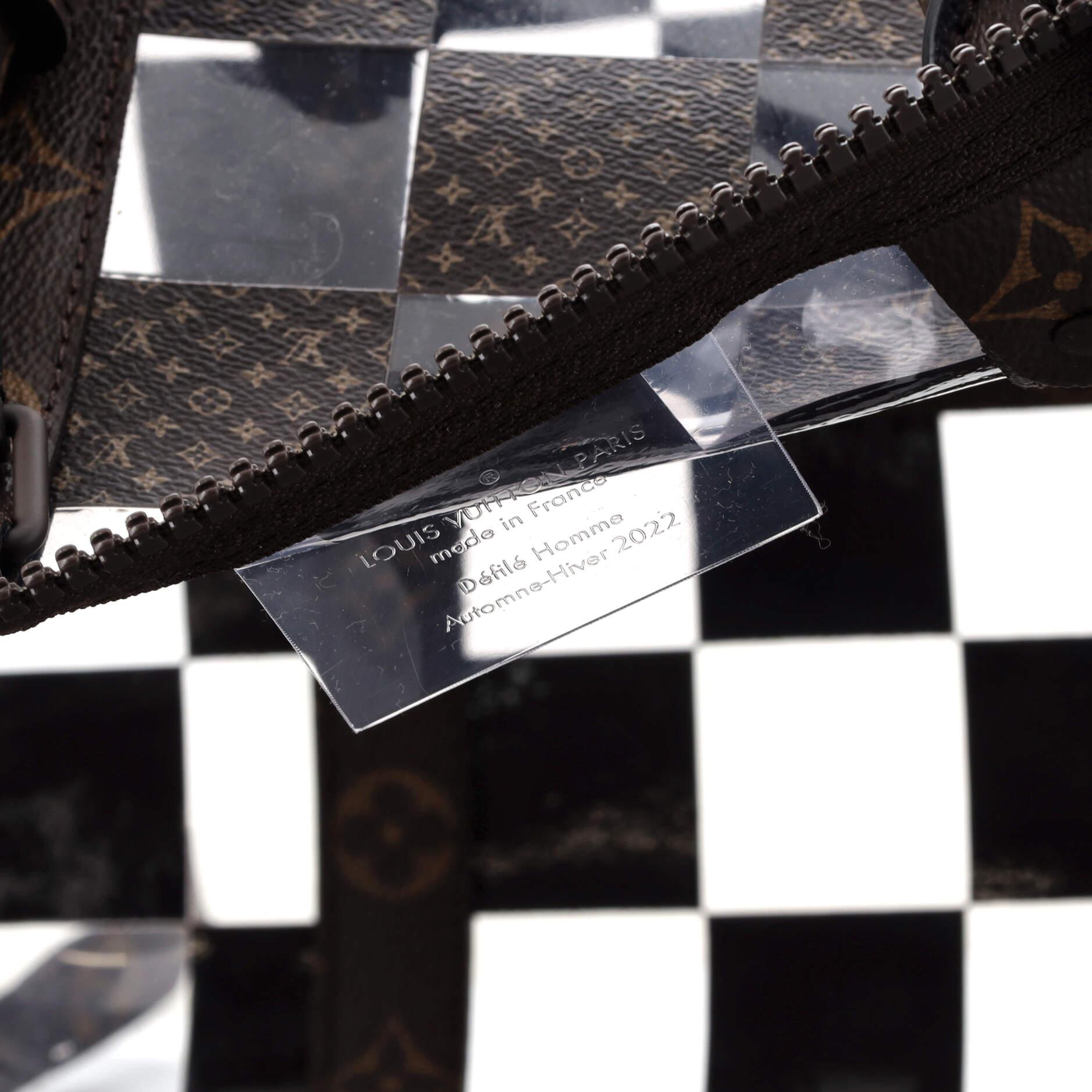 Louis Vuitton Keepall Bandouliere Bag Monogram Chess Coated Canvas and PVC 50 3