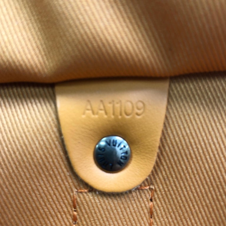 Louis Vuitton Monogram Denim Small Keepall Duffle Bag CBRXZDU