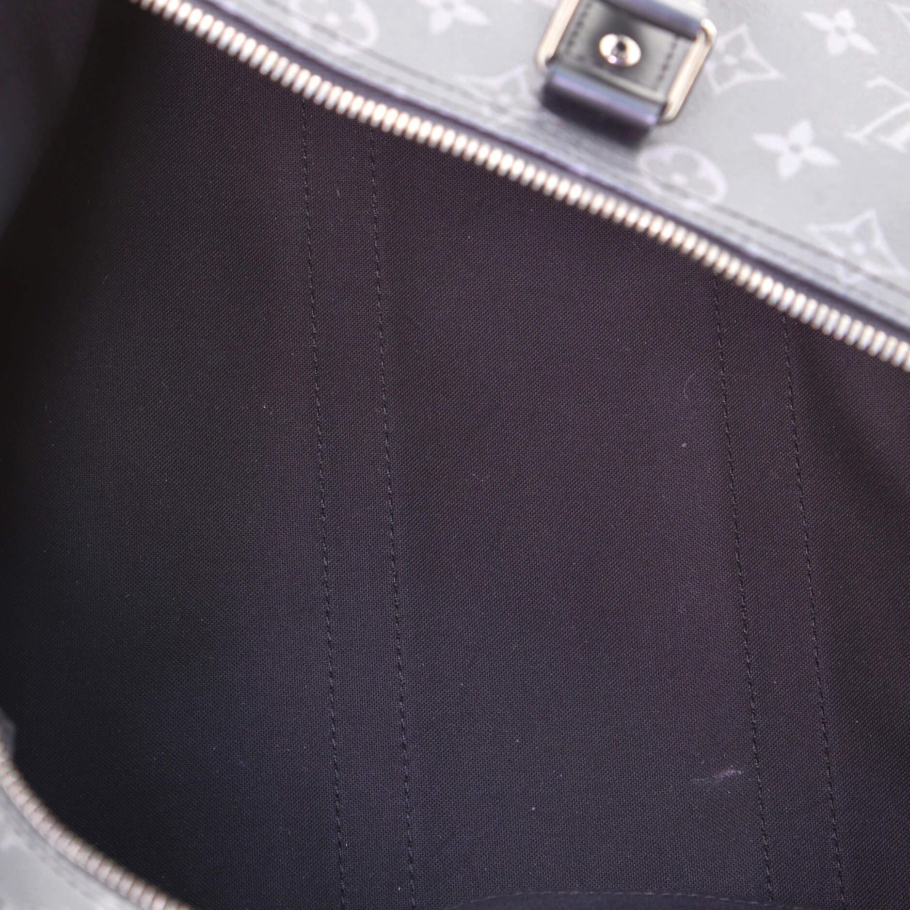 Louis Vuitton Keepall Bandouliere Bag Monogram Eclipse Canvas 45 1