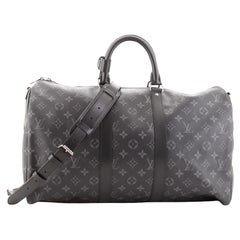 Louis Vuitton Keepall Bandouliere Bag Monogram Eclipse Canvas 45