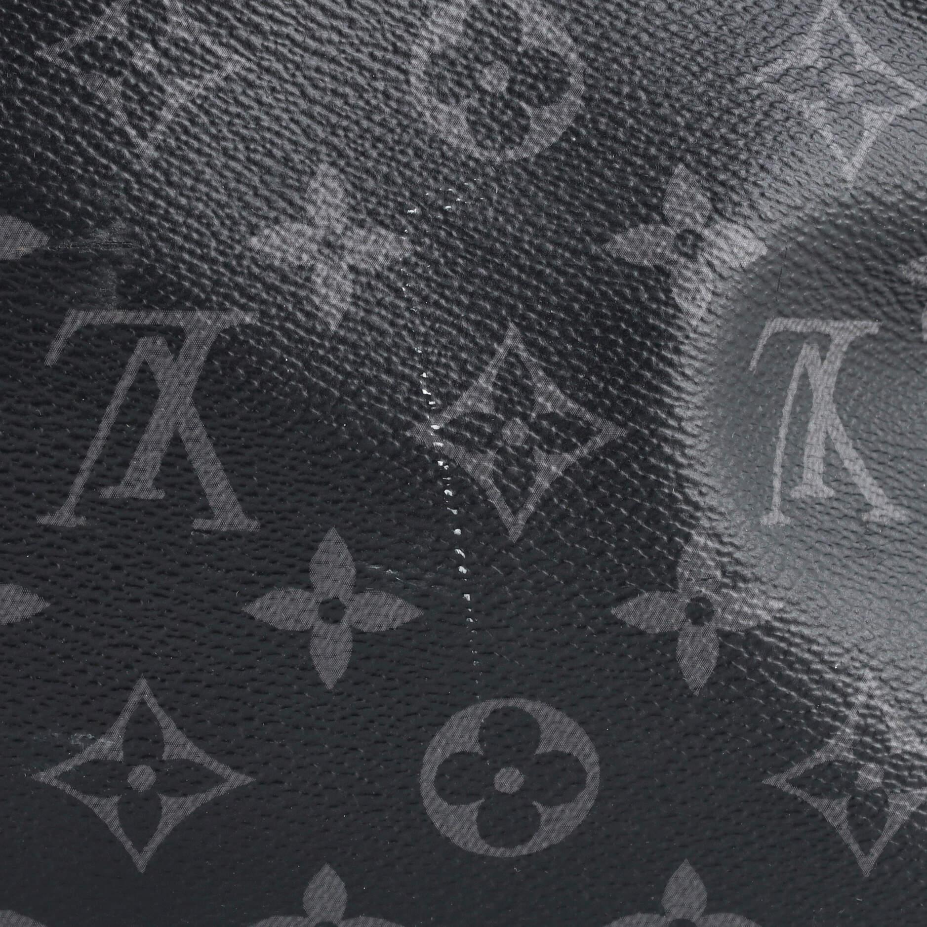 Louis Vuitton Keepall Bandouliere Bag Monogram Eclipse Canvas 55 5