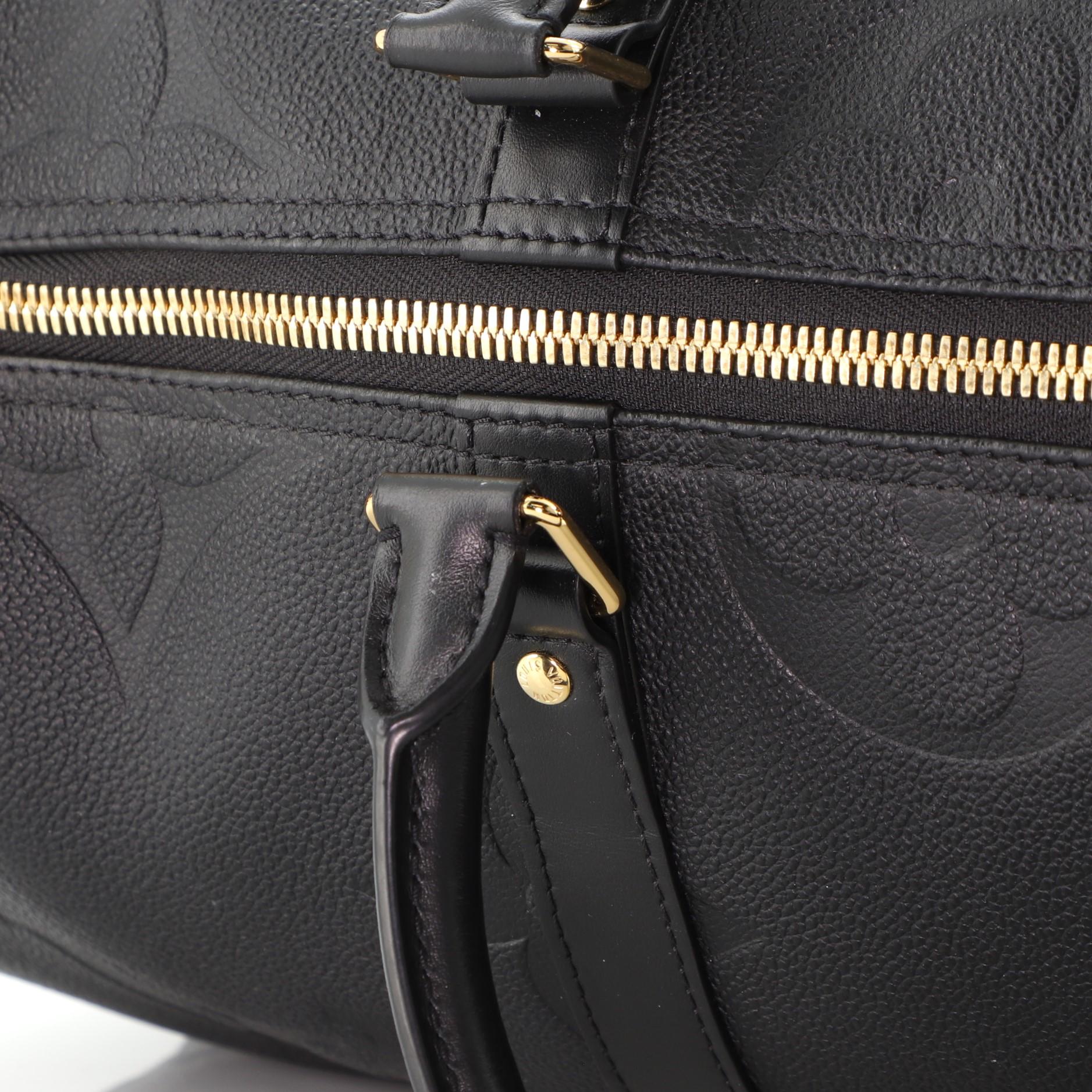 Louis Vuitton Keepall Bandouliere Bag Monogram Empreinte Giant 45 1