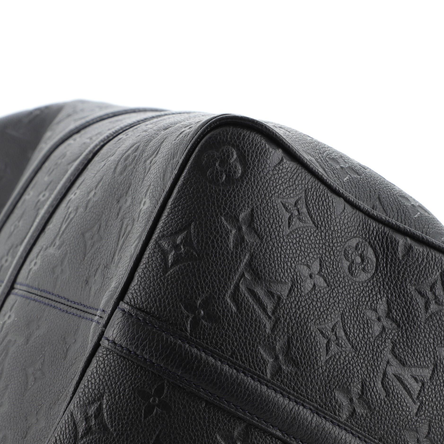 Louis Vuitton Keepall Bandouliere Bag Monogram Empreinte Leather 45 1