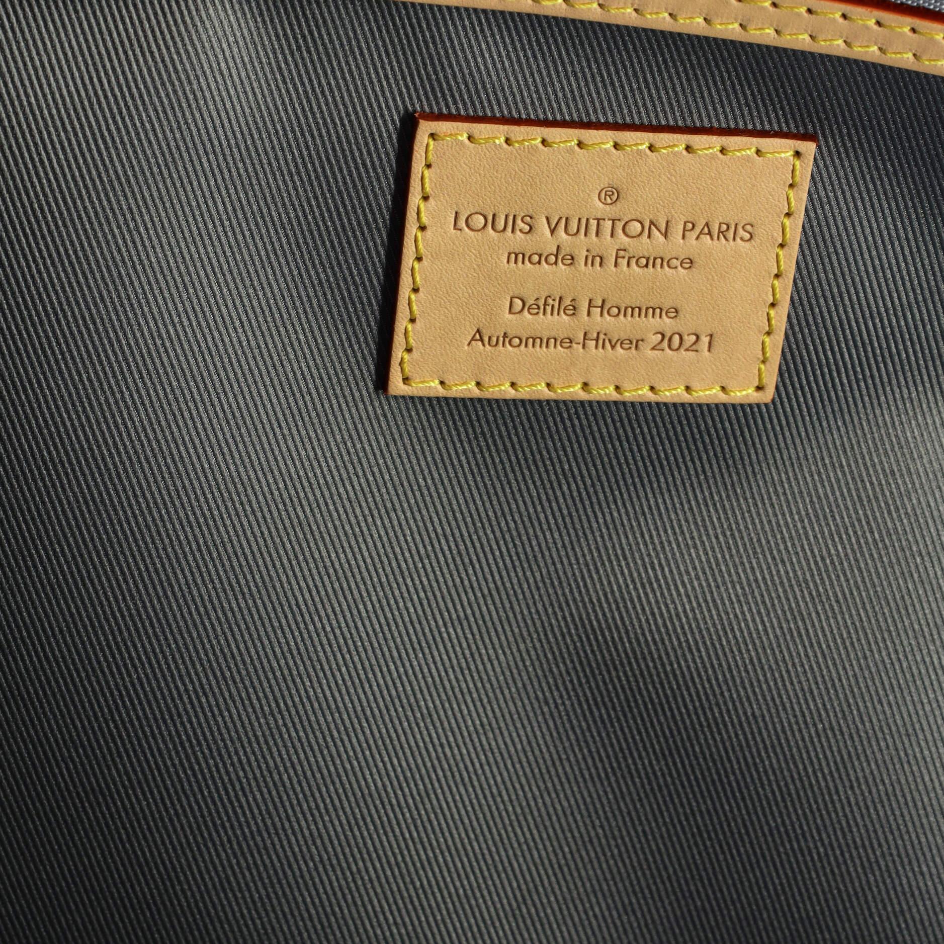 Louis Vuitton Keepall Bandouliere Bag Monogram Mirror Coated Canvas 50 2