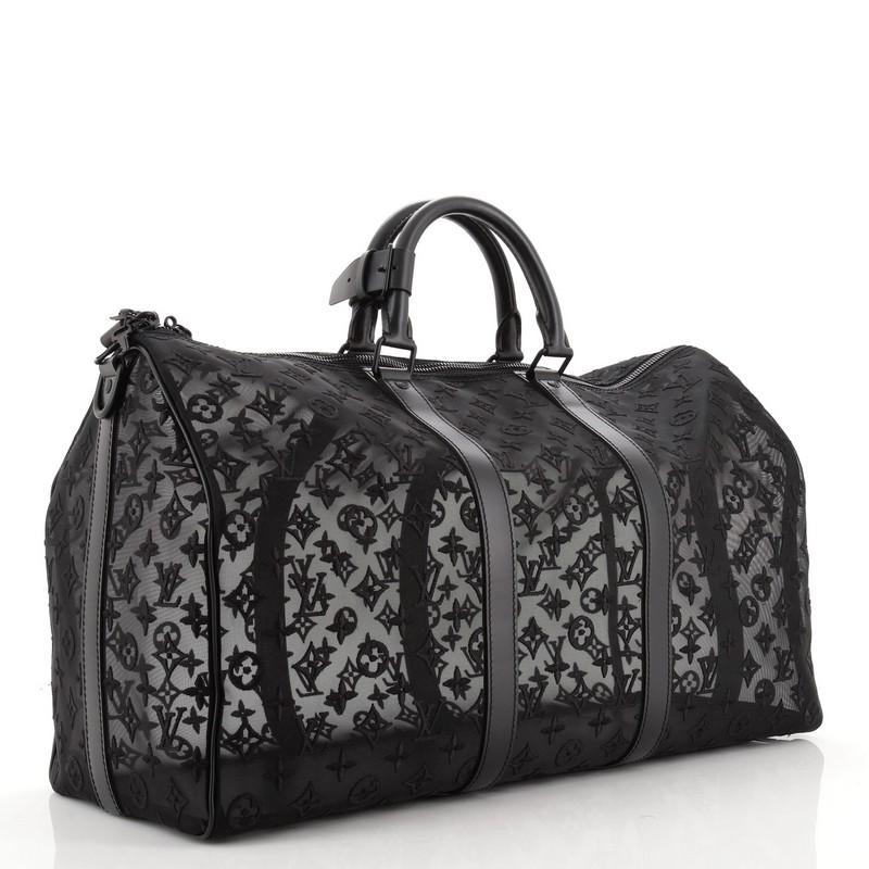 Louis Vuitton Keepall Mesh - 4 For Sale on 1stDibs  mesh louis vuitton bag,  lv mesh bag, louis vuitton mesh bag